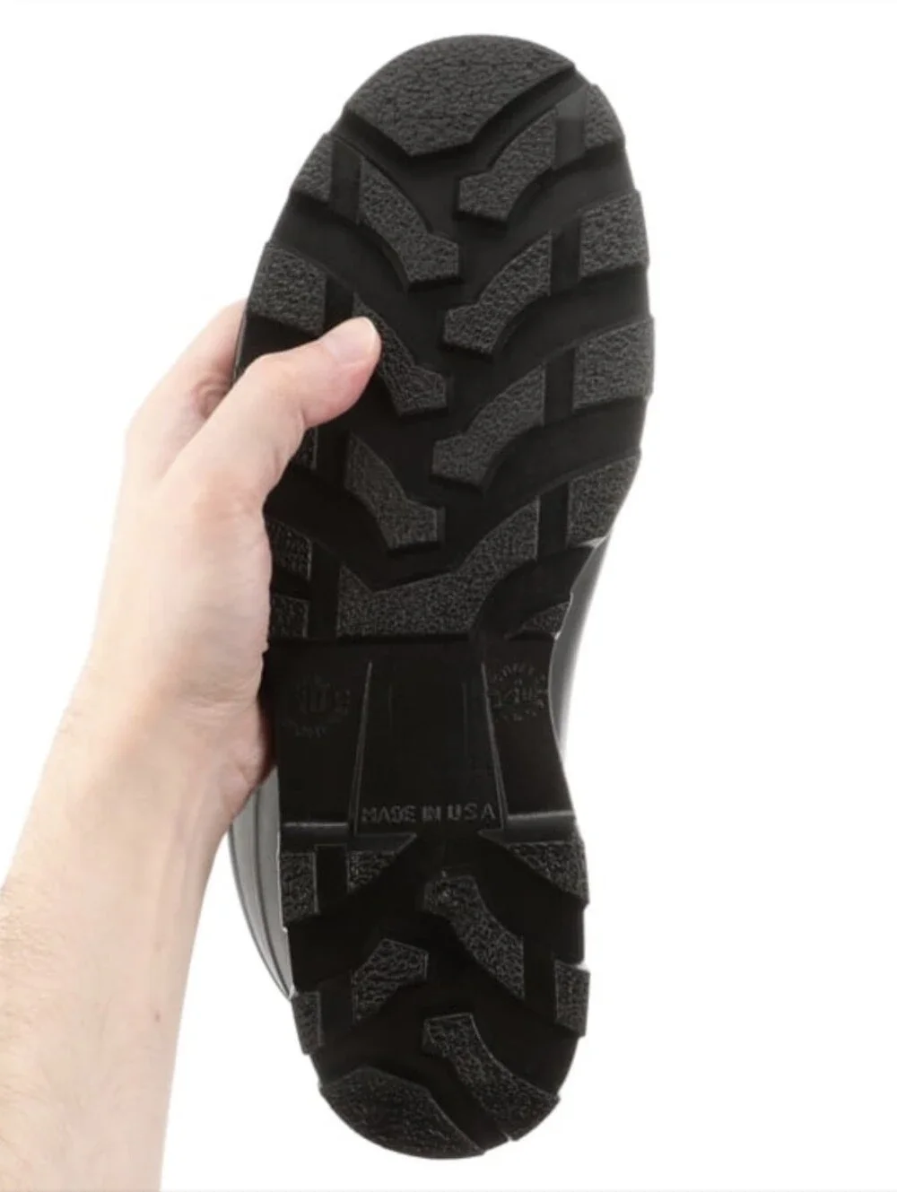 Black Rubber Muck Boots Waterproof Heavy Duty Field Boots Chore Lug Sole 10
